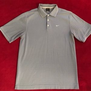 Nike Polo Golf Shirt (Gray, size Medium)